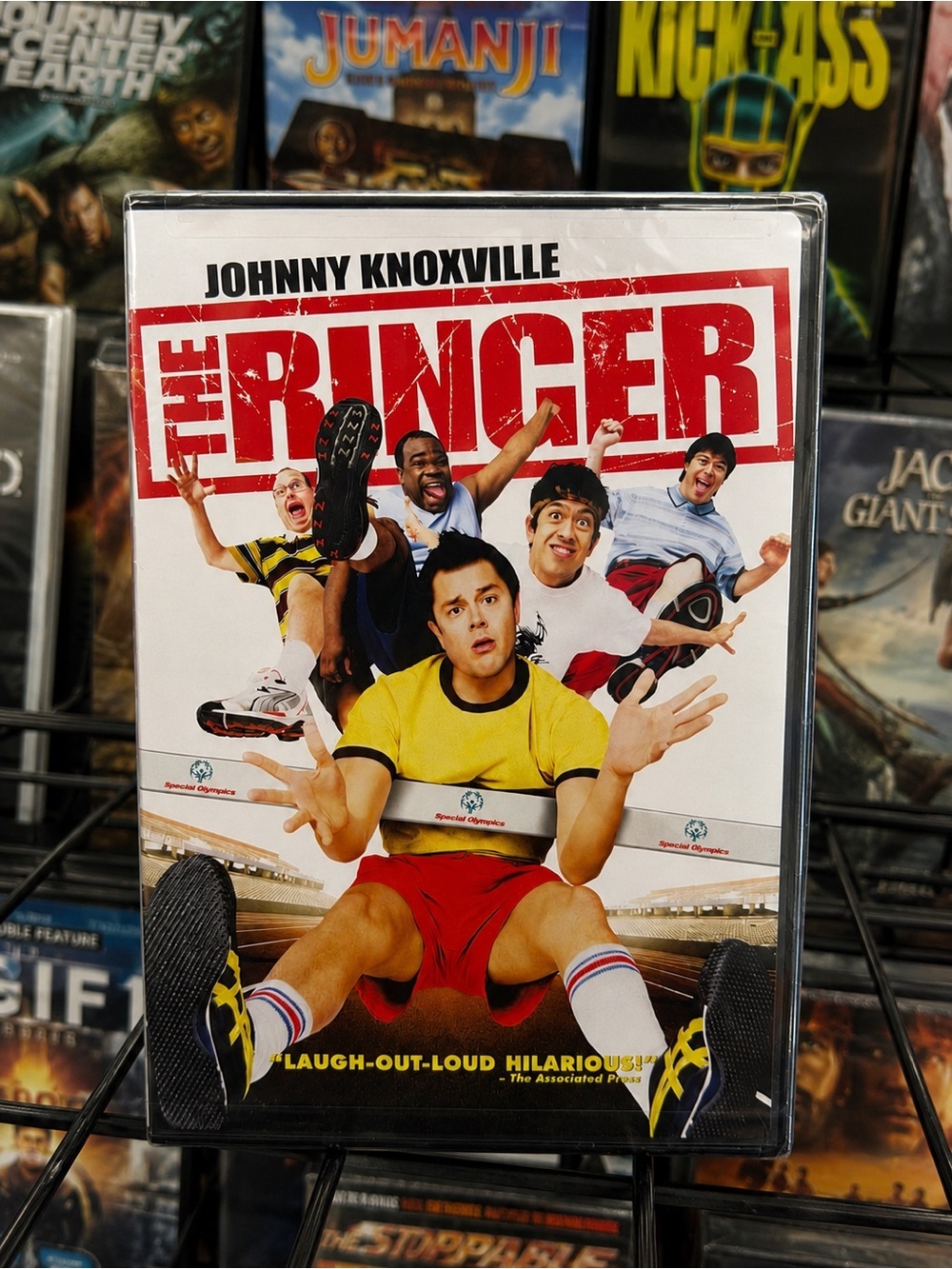 The Ringer DVD Johnny Knoxville Comedy Movie Special Olympics Film